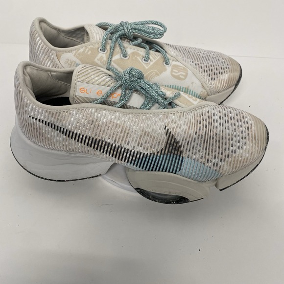 Nike Shoes Women Size 8 Air Zoom Superrep 2 White Blue Running Training 3907 - Picture 2 of 16